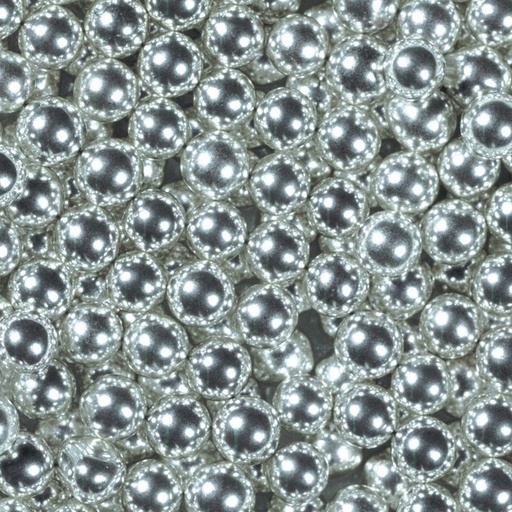 [08081027] *FF*1057324 PERLES ARGENTÉES 6 MM 10 KG ***S/CDE***