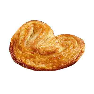 [02040569] RMM S2800 PALMIER PUFF PASTRY WITH BUTTER PAC 50X80GR