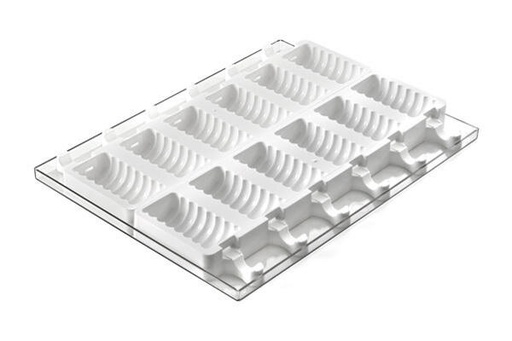 [70408621] SILIKOMART GEL04 MOLD 12 FRISCOS TANGO 90ML + 50 STICKS