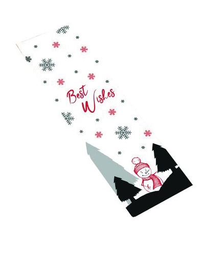 [15060137] SACHETS COUGNOL BEST WISHES 500GR 17 X 54CM FOST+ INCLUS 250 PIECES