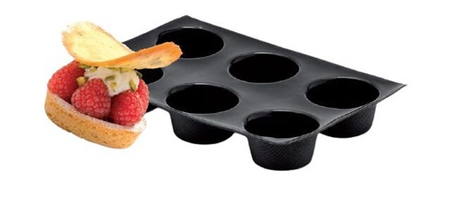 [70408406] FP-01031 FLEXIPAN® ORIGINAL MINI MUFFIN 60X40CM 40EMP Ø5.1/3.8CM H2.9CM VOL 45ML