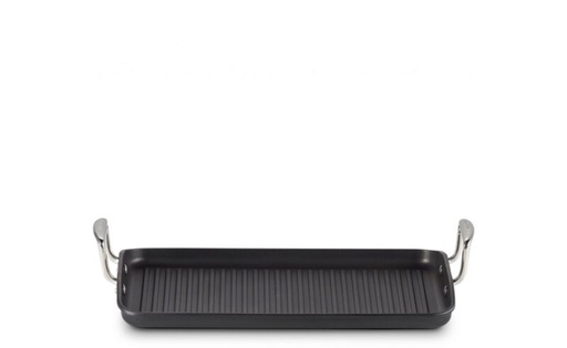 [57661843] LE CREUSET LES FORGEES GIANT ANTI-ADH GRILL. 34X25