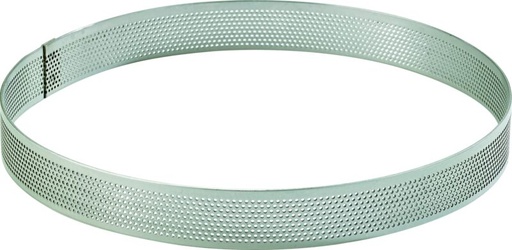 [55079445] MF PERFORATED STAINLESS STEEL CIRCLE Ø 24 HT 2CM