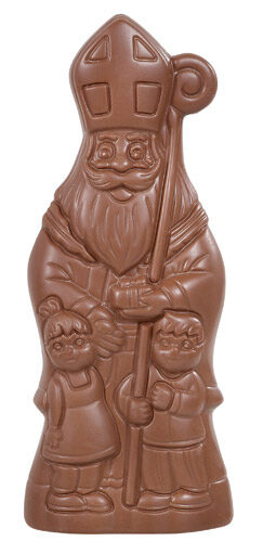 [15030691] SINT NIKLAAS HOL MELK 18CM 8x125Gr