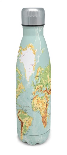 [57658852] NERTHUS RVS FLES 500ML "LE MONDE" DUBBELWANDIG