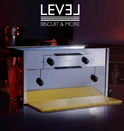 [54418798] LEVEL ROULEAU A PATE POUR ETENDRE FEUILLE GENOISELERGAEUR 38CM --EPAISSEUR DE 0.5 A 20MM