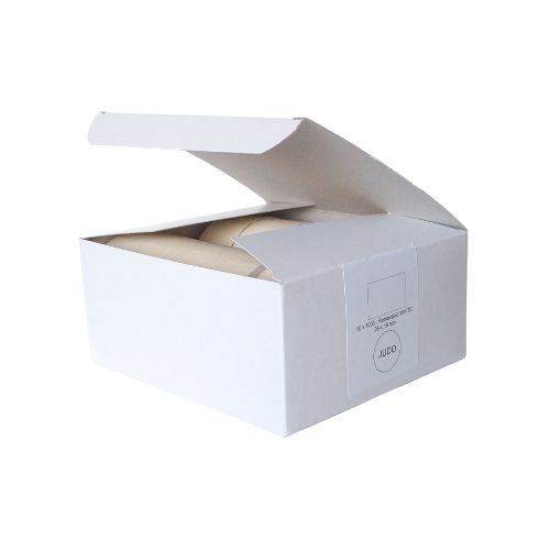 [60180080] ETIQUETTES JUDO BLANCHES 2,6X1,6CM BOITE DE 10 ROULEAUX DE 1200PCS