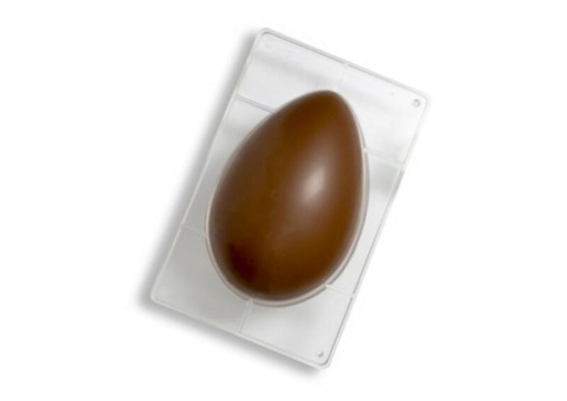 [54402199] 1 HALF EGG MOLD PLAIN POLY 260GR SHELL HT175MM-BASE121MM
