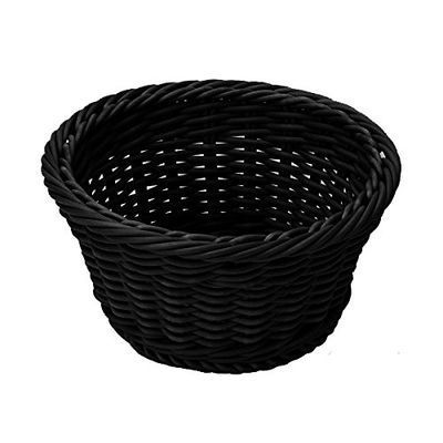 [62250505] SALEEN RONDE ZWARTE MAND 18,5XH10CM