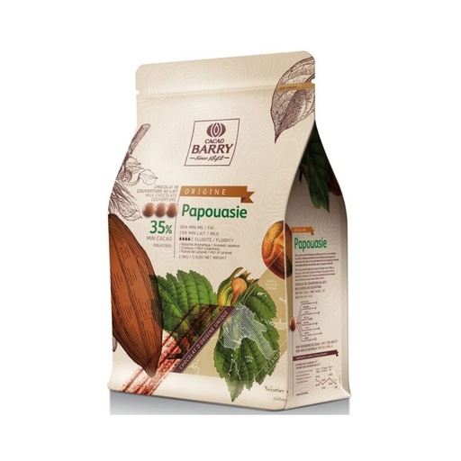 [05100775] BARRY CHM-Q35PAP-E4-U70 PAPOEA MELK 36% CALLETS 2,5KG