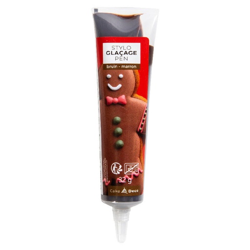 [08054221] *FF*1039787 STYLO SUCRE MARRON POUR ÉCRITURE 32G