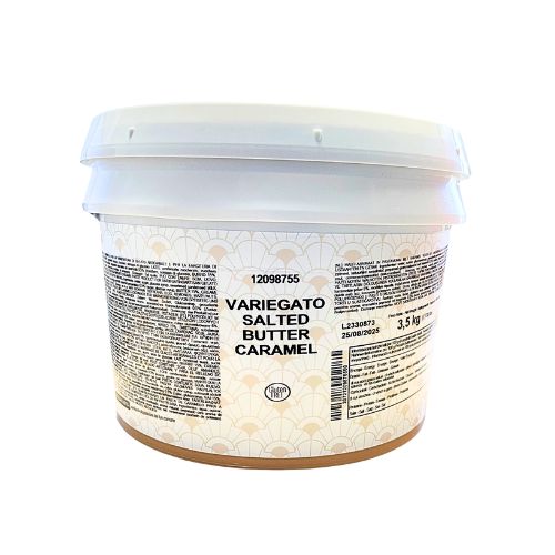 [07400011] PERNIGOTTI VARIEGATO CARAMEL BEURRE SALE 3,5KG
