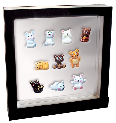 [60229041] PORSELEINEN BONENKIST "TEDDYBEREN" ***NIEUW 2024***