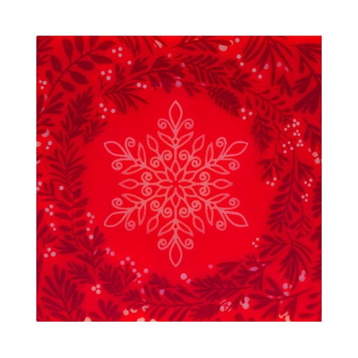 [08058095] 088102 PCB EMBOUTS DE BÛCHETTES CB COURONNE HIVERNALE 4CM 120PCS ***S/CDE***