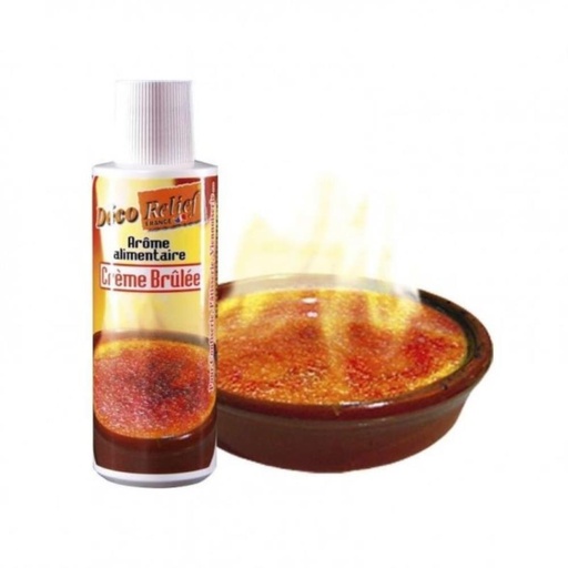 [70409160] DECORELIEF FLAVORS 125ML CREME BRULEE