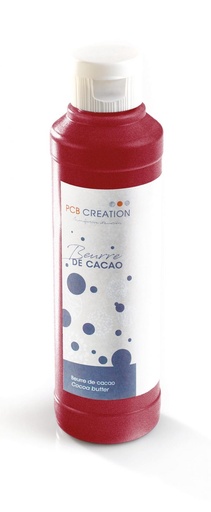[08056116] 004600 PCB RUBY SPARKLING COLORED COCOA BUTTER 200 G ***S/CD***