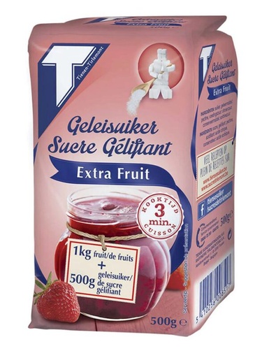 [05101068] TIRLEMONT EXTRA FRUIT GELLING SUGAR 500GR