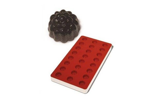 [70408673] SILICONE MOLD FOR RIPE FRUIT JELLY SG06 ø30 MM HT 24 MM