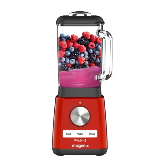 [62250159] MAGIMIX BLENDER POWER "4" 1.8L 1300W RED