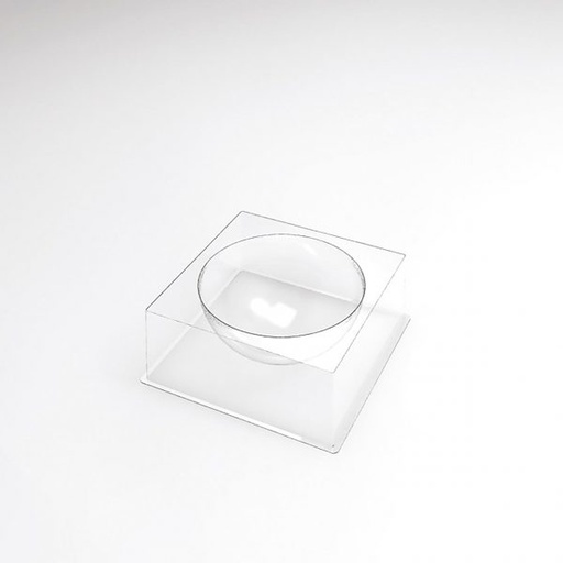 [08057621] 070518 PCB HALF BOL ENTREMET MALLEN VOOR 30 STUKS Ø 14 CM D. 7 CM 30STUKS ***S/CD***
