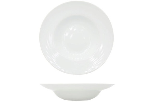[57658035] WHITE PASTA PLATE 27.5XH6CM 17CM BASIN - 403218W