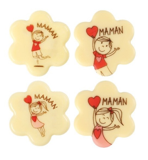 [08054753] 2010833 FLEUR LOVE MAMAN 3,5CM 120PCS