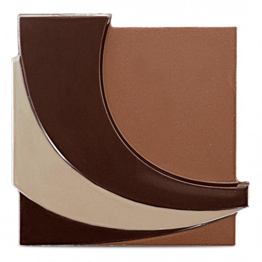 [70409101] THERMOFORMED MOLD FOR 6 WAVE LOG ENDS 83 X 83 MM