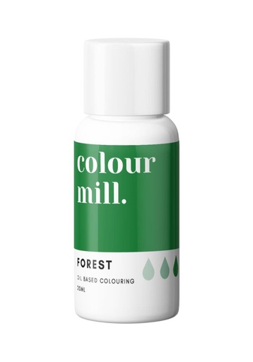 [08055934] COLOUR MILL LIPOSOLUBLE FOREST DYE - WOOD GREEN 20ML
