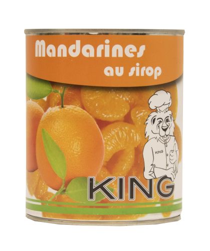 [01010657] MANDARINE AU SIROP KING 1KG