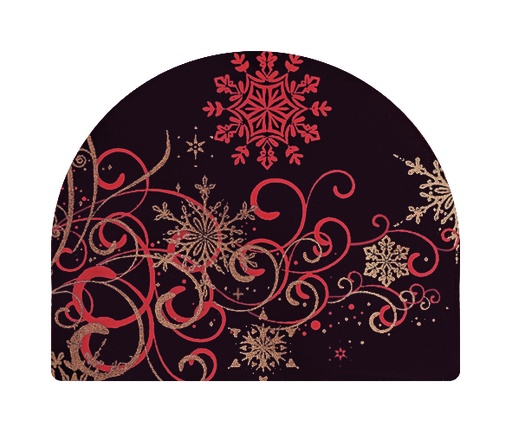 [08058098] 088112 PCB EMBOUTS DE BÛCHETTES ARRONDIS CN ARABESQUES 4X4CM 108PCS ***S/CDE***