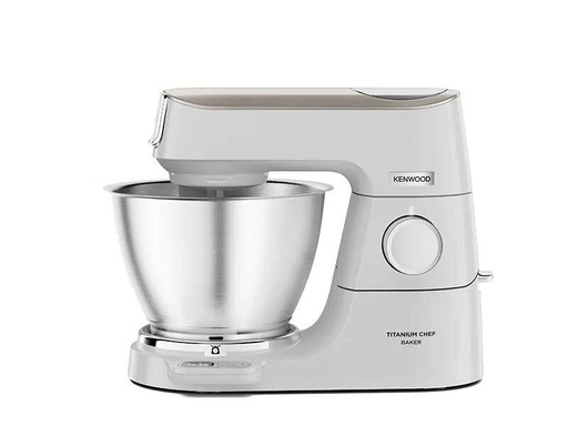 [60251011] KENWOOD KVL65.001WH ROBOT TITANIUM CHEF BAKER XLBOL INOX 7L, INTEGRATED SCALE, INTERFACE 1200W