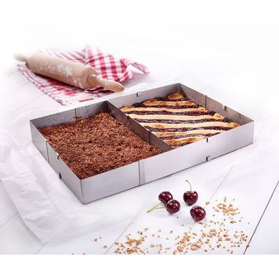 [62250525] WESTMARK RECTANGULAR SHAPE STAINLESS STEEL 5CM HT EXTENS. UP TO 53X35CM