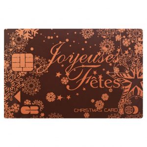 [08056620] 060218 PCB CREDITCARDS CN JOYEUSES FÊTES 8,5X5,5 CM 40 STUKS ***S/CD***