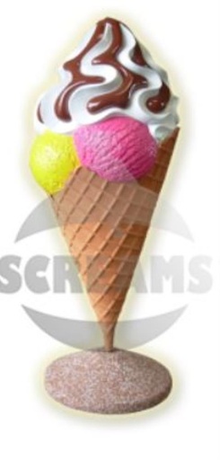 [53913027] REUZE HOORN SCANDI BOLLEN H168CM TROTTOIR/STUK OP VOET