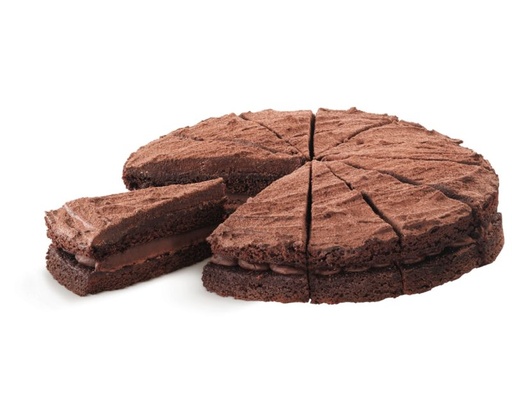 [02020866] ❄️B & B 60072 CHOCOLATE MOUSSE CAKE 12 DELEN  1 X 1.6KG  ***OP/BESTELD***