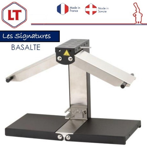[62250700] LA BREZIERE "BASALTE" SCRAPER 2 RAMPS 1/4 WHEEL 900 WATTS - STAINLESS STEEL/PAINTED STEEL