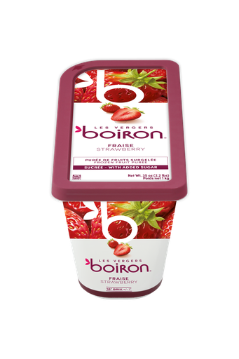 [02100069] ❄️BOIRON 587 SWEETENED STRAWBERRY PUREE 1KG