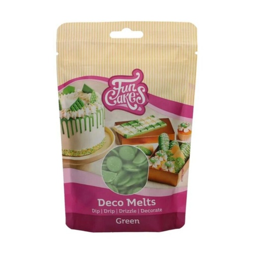 [70407288] FUNCAKES DECO MELTS VERT FONCE 250GR