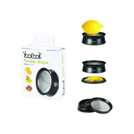 [57663058] YOOCOOK TWISTER RASP RONDE SCHIP MET HOUDER