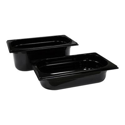 [57660313] BLACK POLY TRAY GN1/4-065-1.7L-26.5X16.2 (-100°+100°)
