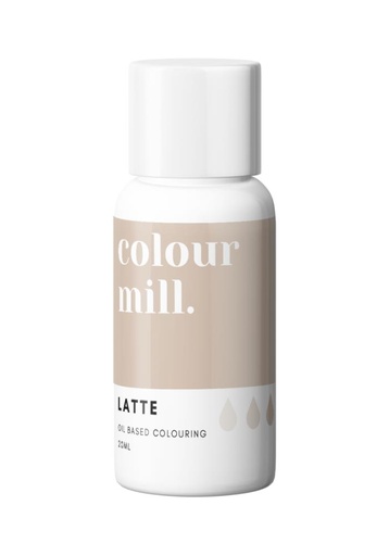 [08055901] COLOUR MILL COLORANT LIPOSOLUBLE LATTE-CAFE AU LAIT 20ML