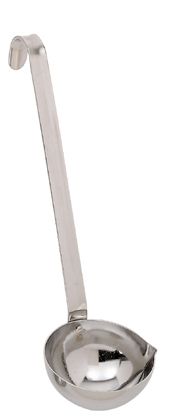 [55078080] INOX SAUSLEPEL DIAM 6CM HANDEL 15,5CM=STUK