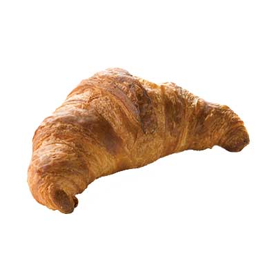 [02020048] ❄️B & B 24573 UNBAKED CURVED BUTTER CROISSANTS BLACK LABEL 172X65GR 