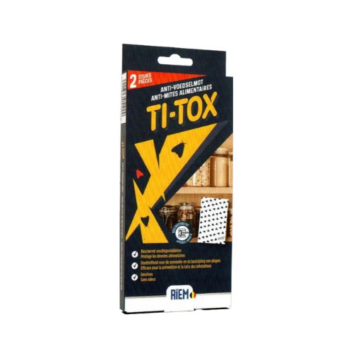 [55091100] RIEM TI TOX ANTI-MITES ALIMENTAIRES 2PCES