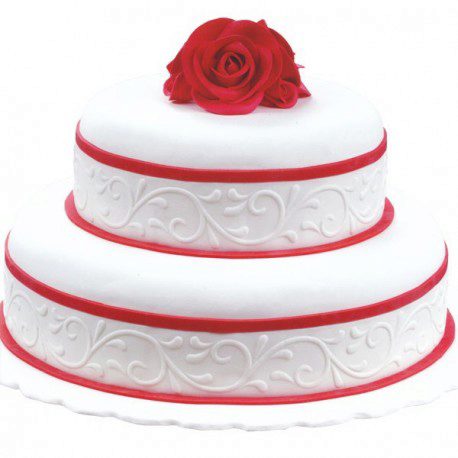 [08075800] ROLFONDANT LINT ARABESK WIT 1,25M