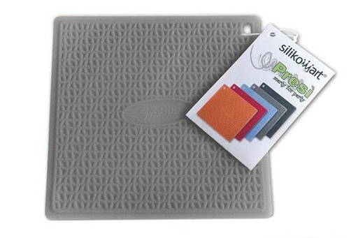 [70408972] SILIKOMART GREY SQUARE SILICONE OVEN 17.5CM ACC074