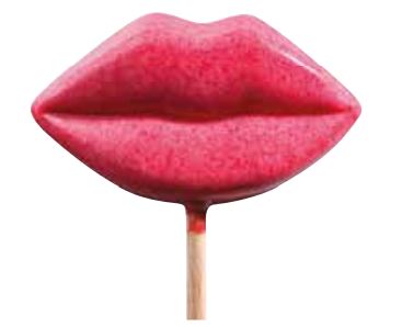 [08057465] 070238 PCB BLISTERS LOLLIPOPS MOUTH FOR 36 PRINTS AND STICKS 9PCS ***S/CD***