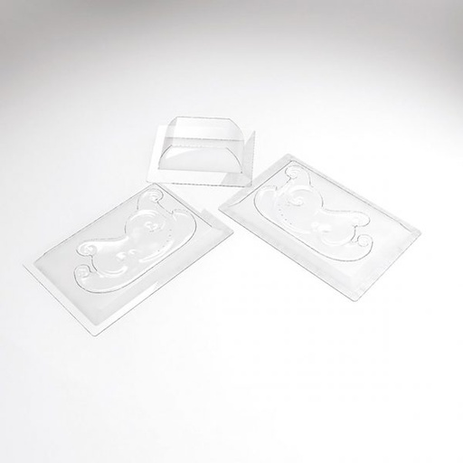 [08056210] PCB Sledelijsten voor 2 stuks 21x10,5 cm H. 13 cm 6 stuks ***s/cd***