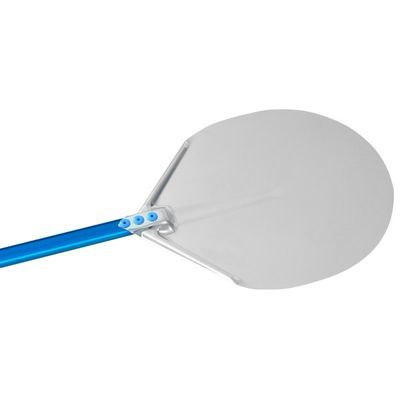 [57660853] GI-METAL ROUND ANODISED ALUMINIUM PIZZA PEEL 33CM