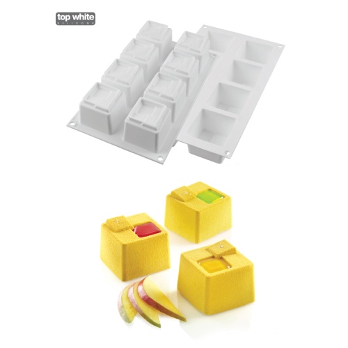 [51657243] SILIKOMART 4 ​​KUADRO MOLD 60X60H50MM